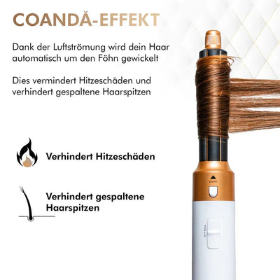 Die AirStyler Dyson Alternative für Trocknen, Glätten, Locken Rozenda