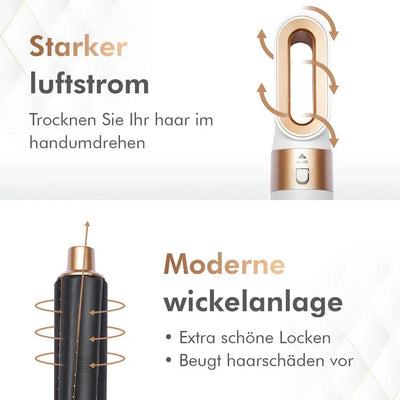 Die AirStyler Dyson Alternative für Trocknen, Glätten, Locken Rozenda